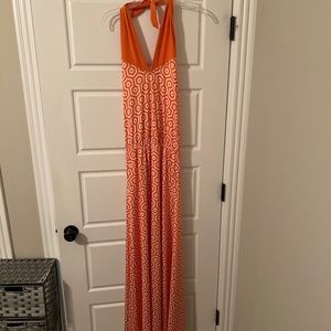 Mudpie Orange Maxi Dress
